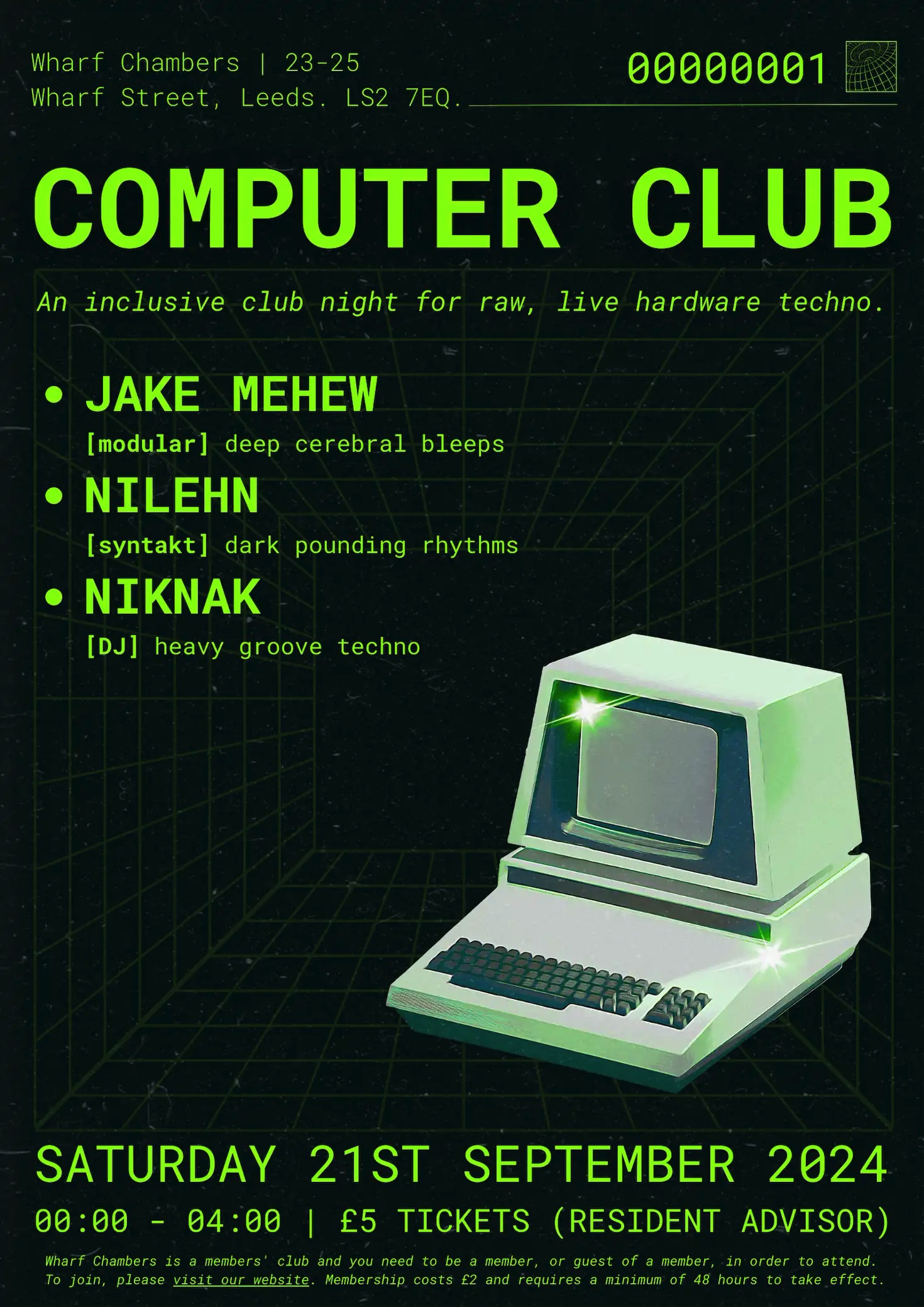 Computer Club v4.0 poster
