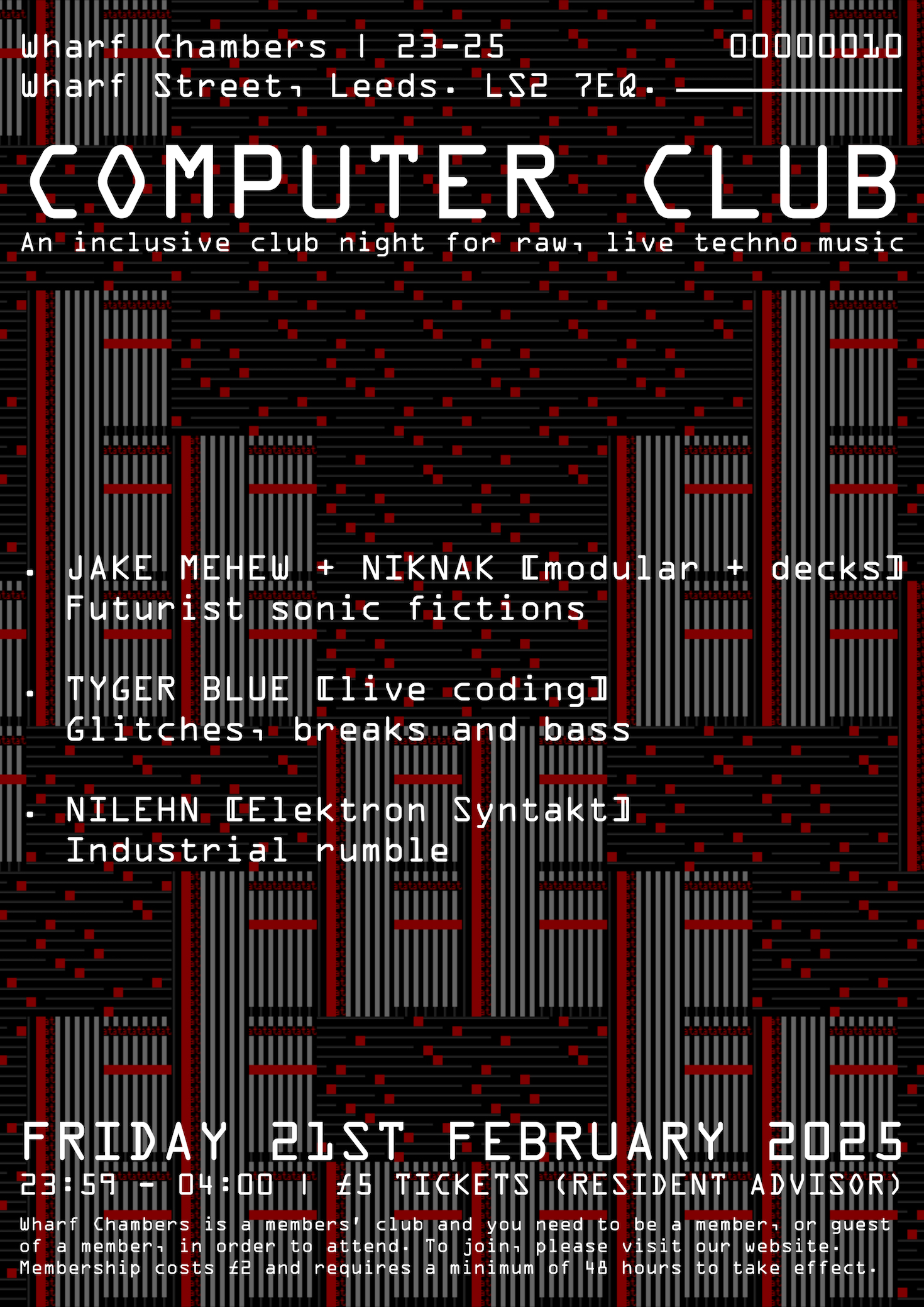 Computer Club v4.0 poster